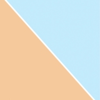 Peach & Sky Blue