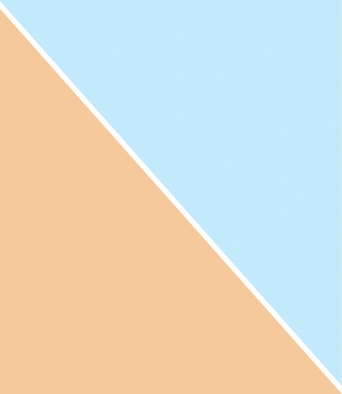 Peach & Sky Blue