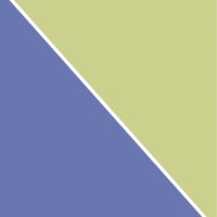Chartreuse & Periwinkle